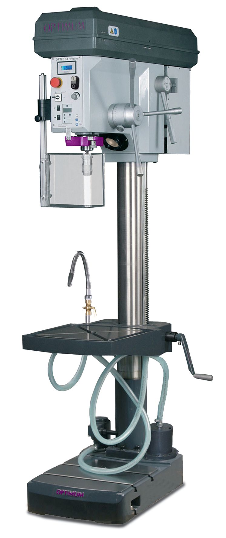 Optimum 713020335 Optidrill B34HV Vario perceuse à colonne 34 mm 230 Volt