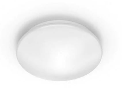 Philips P750572 Plafonnier moderne Moire- LED- blanc- 32cm- 27K/17W
