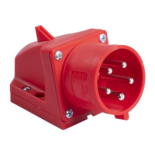 PCE 45.040 Appliance-WCD en saillie 32A - 400V - 5P - IP44 - 6h - rouge