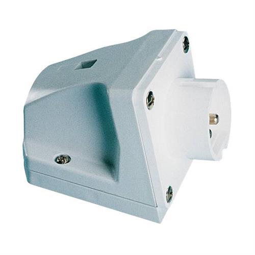 PCE 45.115 Appliance-WCD en saillie 16A - 42V - 2P - IP44 - 12h - blanc