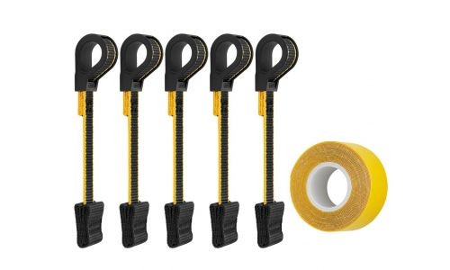 Petzl PE-S050AA00 Toolink Lien de fixation + ruban - 5 pièces