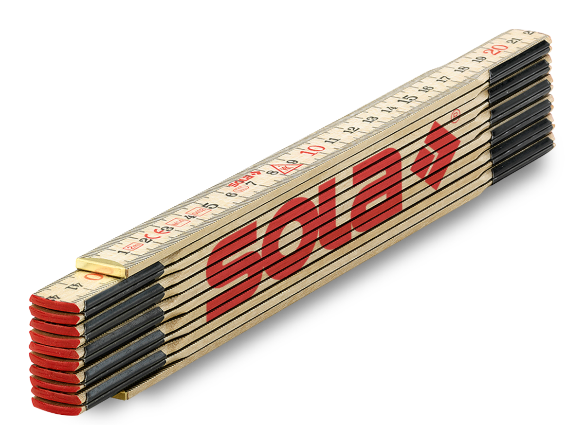 Sola 53010801 H2.4/12 Règle pliante 2.4m
