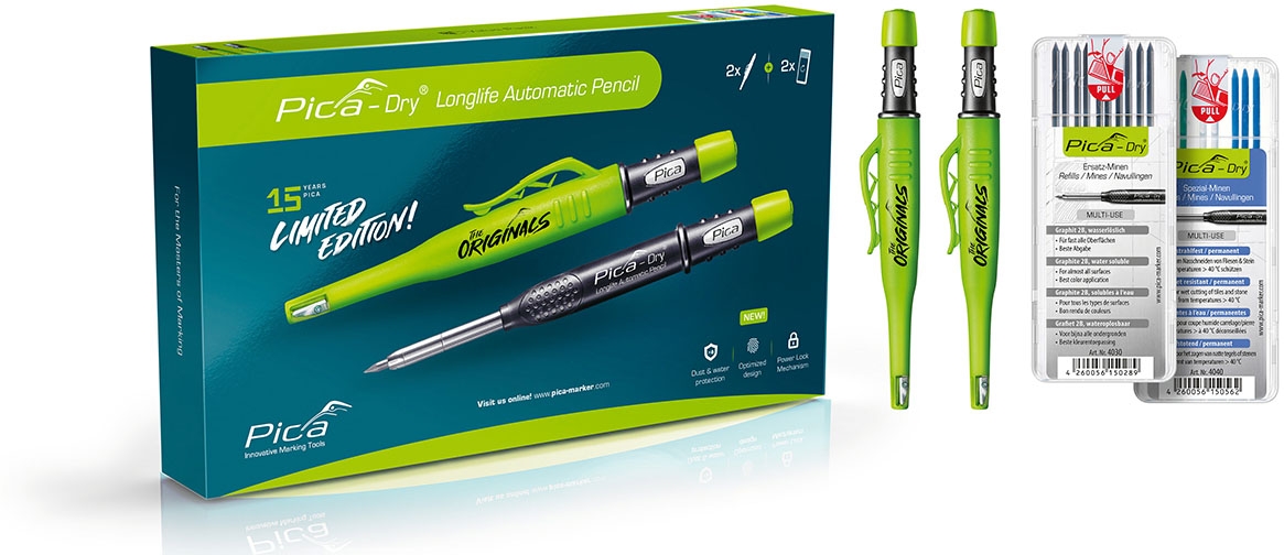 Pica PI3097 Pica Dry Pencil pack 3030 avec recharges