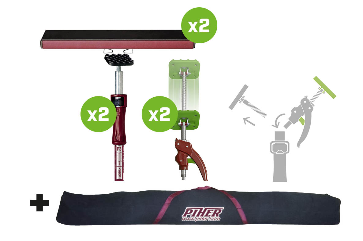 Piher 34017 Kit de montage 7 pièces