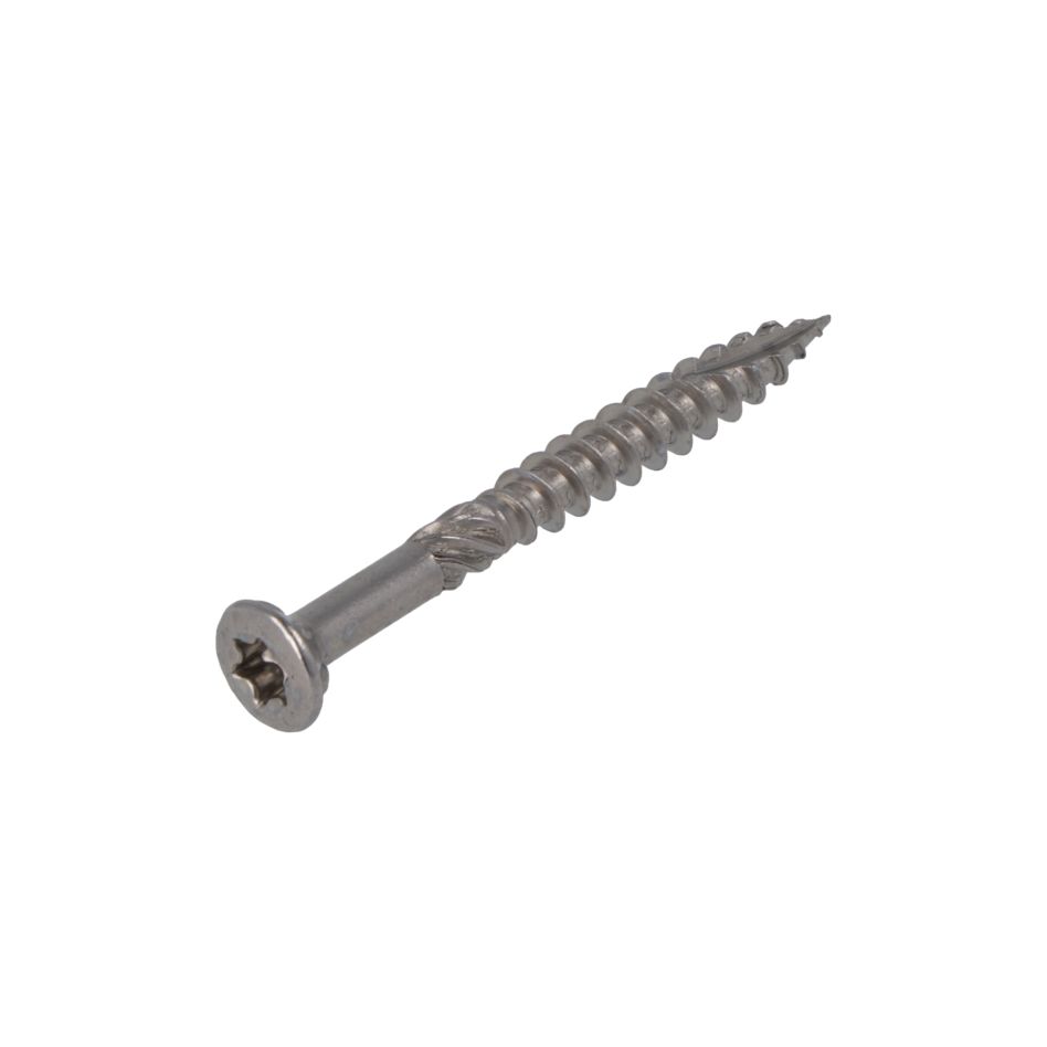 Proftec 5207.31.41601 Vis à bois de jardin RVS-410 LK +Pointe de coupe TX-25 5.0 x 40/24 mm - 200 pièces