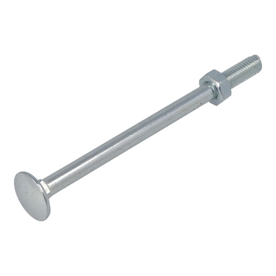 Proftec 5390.01.62601 Boulon de blocage + Ecrou VZ 4.8 DIN603/555 M8 x 100 mm - 25 pièces