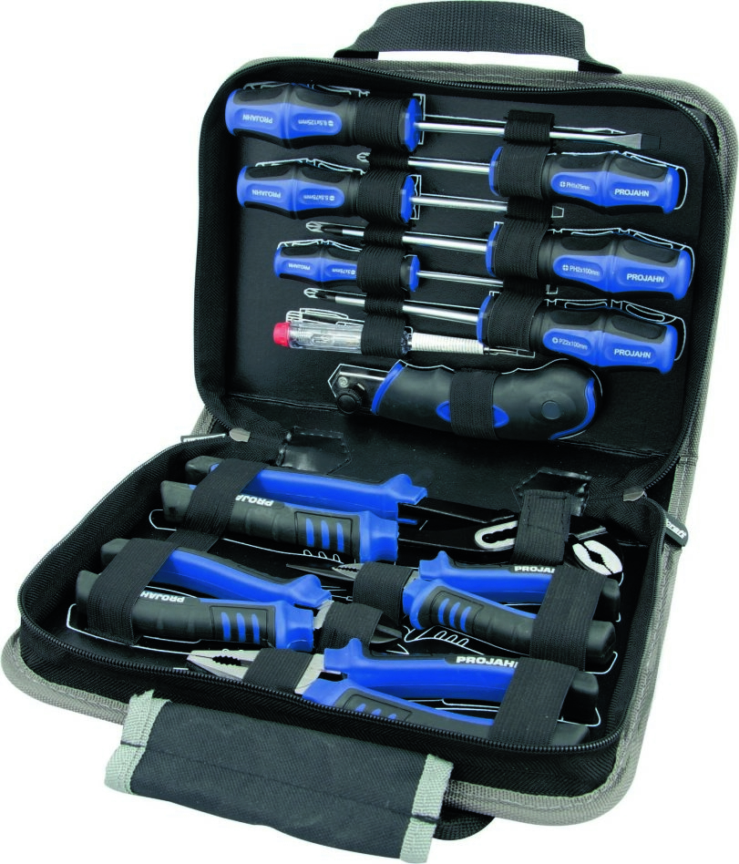 Projahn 8689 Kit d'outils Proficraft rempli 12 pièces