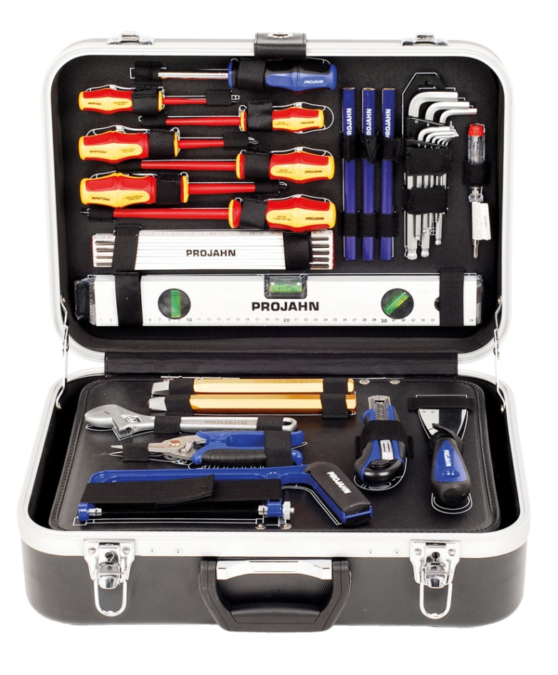 Projahn 8683 Boîte à outils Electro 128 pcs