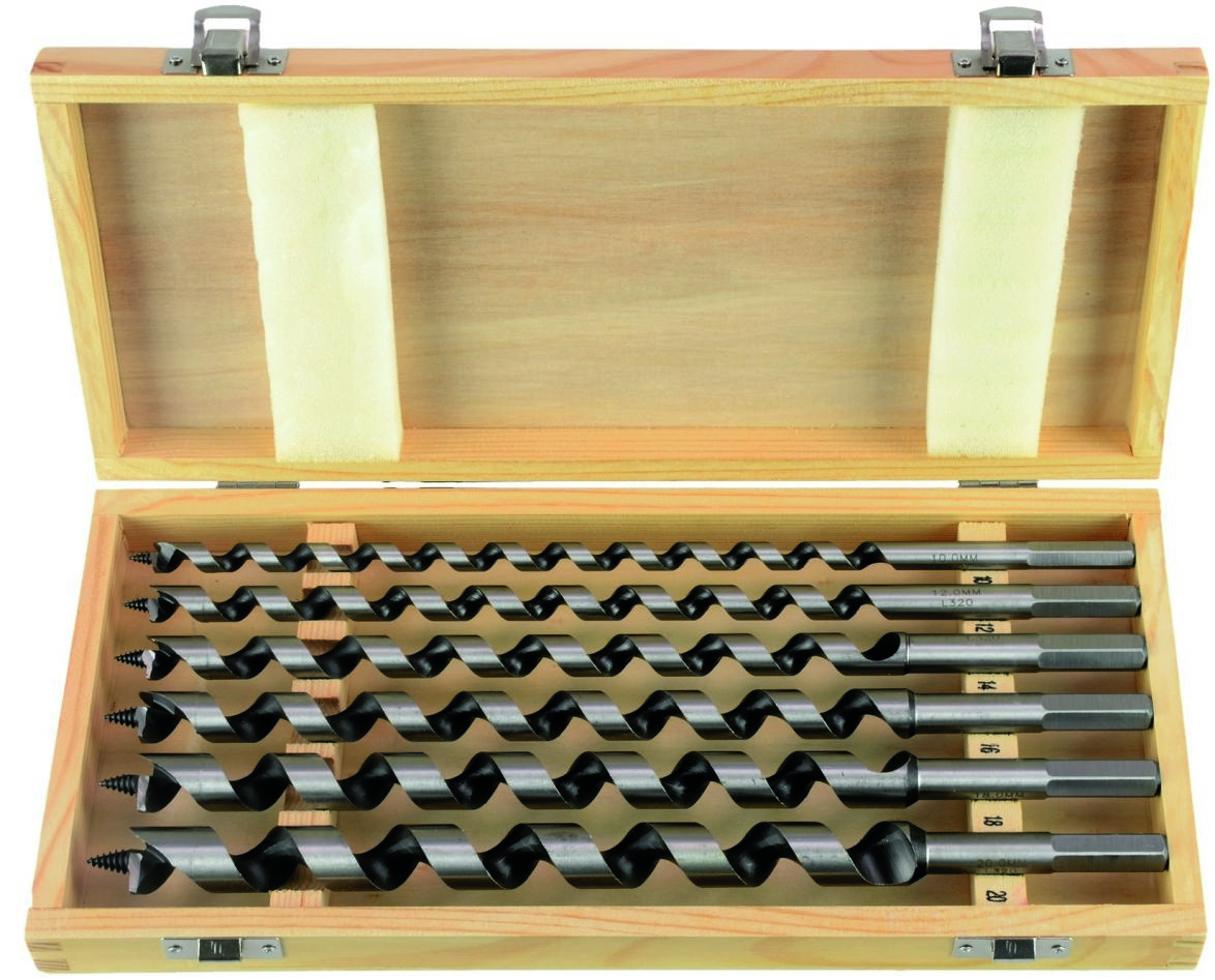 Projahn 99979 Jeu de tuyaux 320 mm en 6 parties dans un coffret en bois