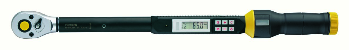 Proxxon 23338 Clé dynamométrique électronique MicroClick MC 200/E 20 - 200 Nm 1/2"