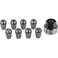 Proxxon 24038 Dispositif de pinces de serrage avec pinces ER 20 (8pcs)