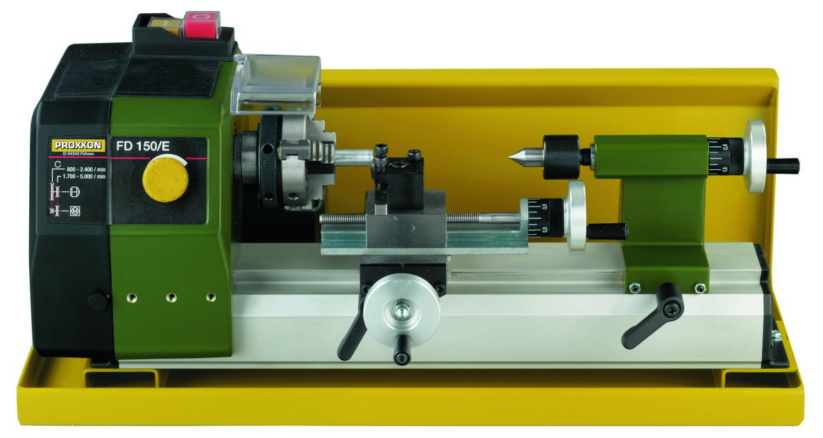 Proxxon 24156 Plateau à copeaux avec protection contre les éclaboussures pour le FD 150/E