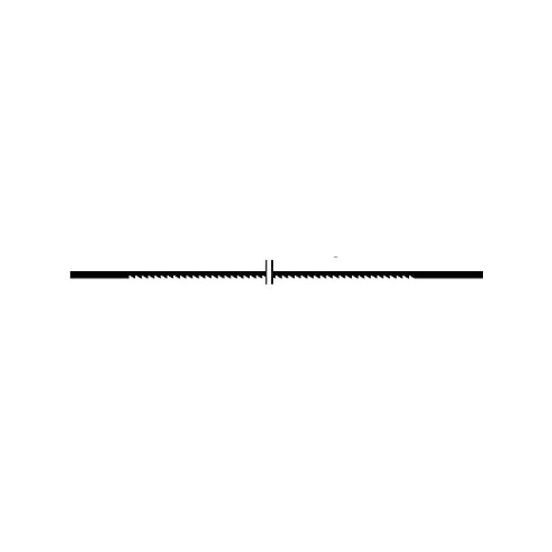 Proxxon 28114 Lames de scie sauteuse pour métal Dent très fine (12 pcs)