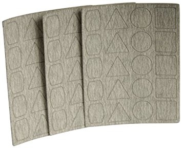 Proxxon 28822 Feuilles abrasives pour PS13, 3 feuilles K180