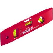 Sola 01430601 PTM5/20 Niveau à bulle en plastique + bande magnétique 20 cm