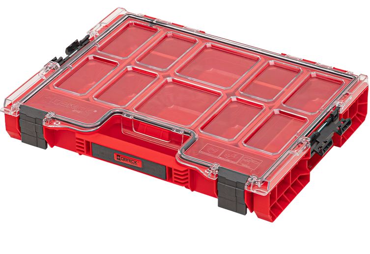 QBrick ORGQPRO200CZEPG001 PRO Organiser 200 Rouge Ultra HD