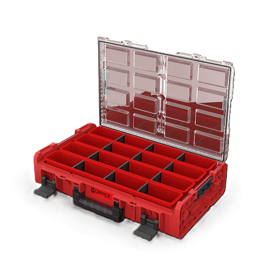 QBrick ORGQXL2LBCCZEPG001 Système ONE ORGANIZER XL 2.0 LONG BIN RED ULTRA HD CUSTOM