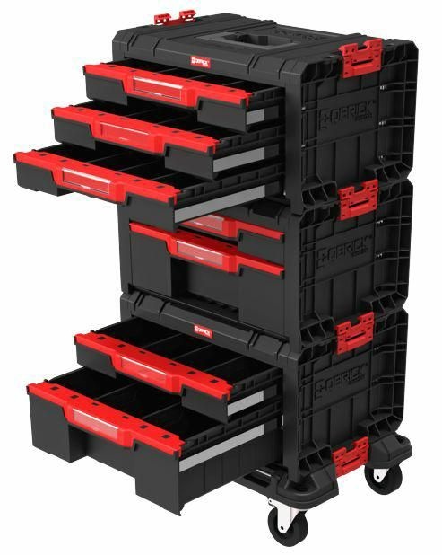 QBrick Z258117PG003 SYSTEM PRO Kit d'atelier à tiroirs 1