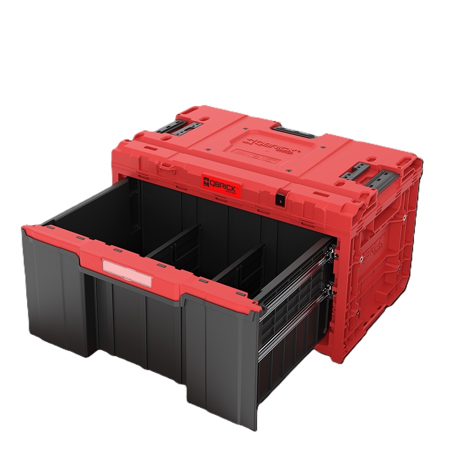 QBrick SKRQONED1CZEPG003 Système ONE DRAWER 1 TOOLBOX 2.0 RED ULTRA HD CUSTOM Mallette à outils