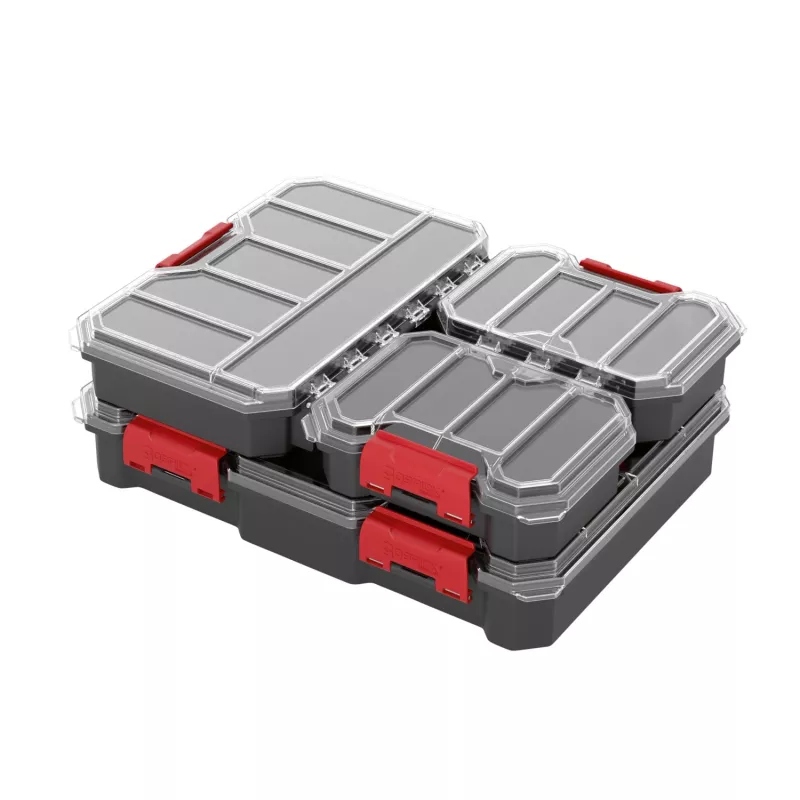 QBrick Z261995PG001 Regular Organiser Compact Set 1 B Assortment case set black