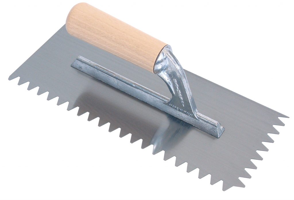 Raimondi RA183V6 Peigne à coller à dents en V 6 x 6 mm Manche en bois