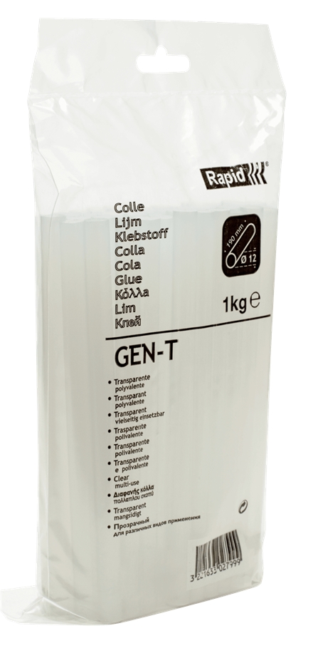 Rapid 40302799 12mm Professionnel universel GEN-T cartouches de colle