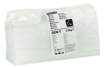 Rapid 40302800 Cartouches de colle GEN-T universelle professionnelle 12mm