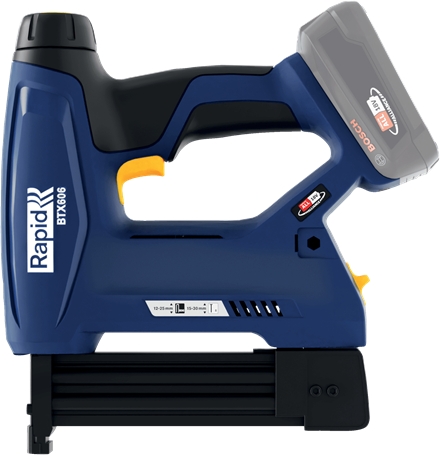 Rapid 5001505 Accutacker BTX606 pour agrafage dos étroit P4A 18V, excl. batterie, boîte