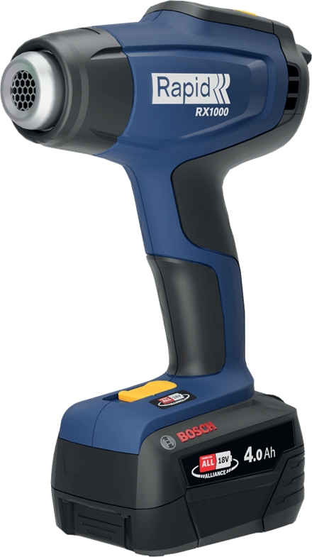 Rapid 5001510 Pistolet à air chaud sans fil RX1000, 18V P4A Case