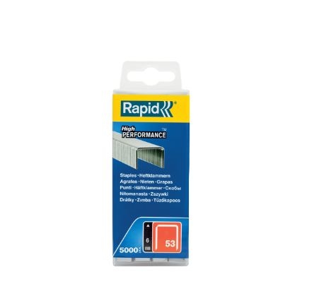 Rapid 40303083 Agrafes à fil fin n° 53 6 mm  5 000 pcs.