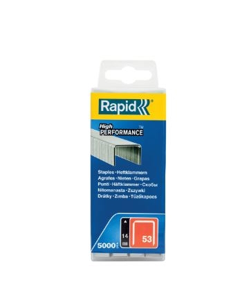 Rapid 40303087 Agrafes à fil fin n° 53 14 mm  5 000 pcs.