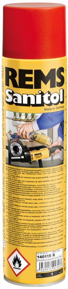 Rems 140115 R Huile de coupe Sanitol Spray