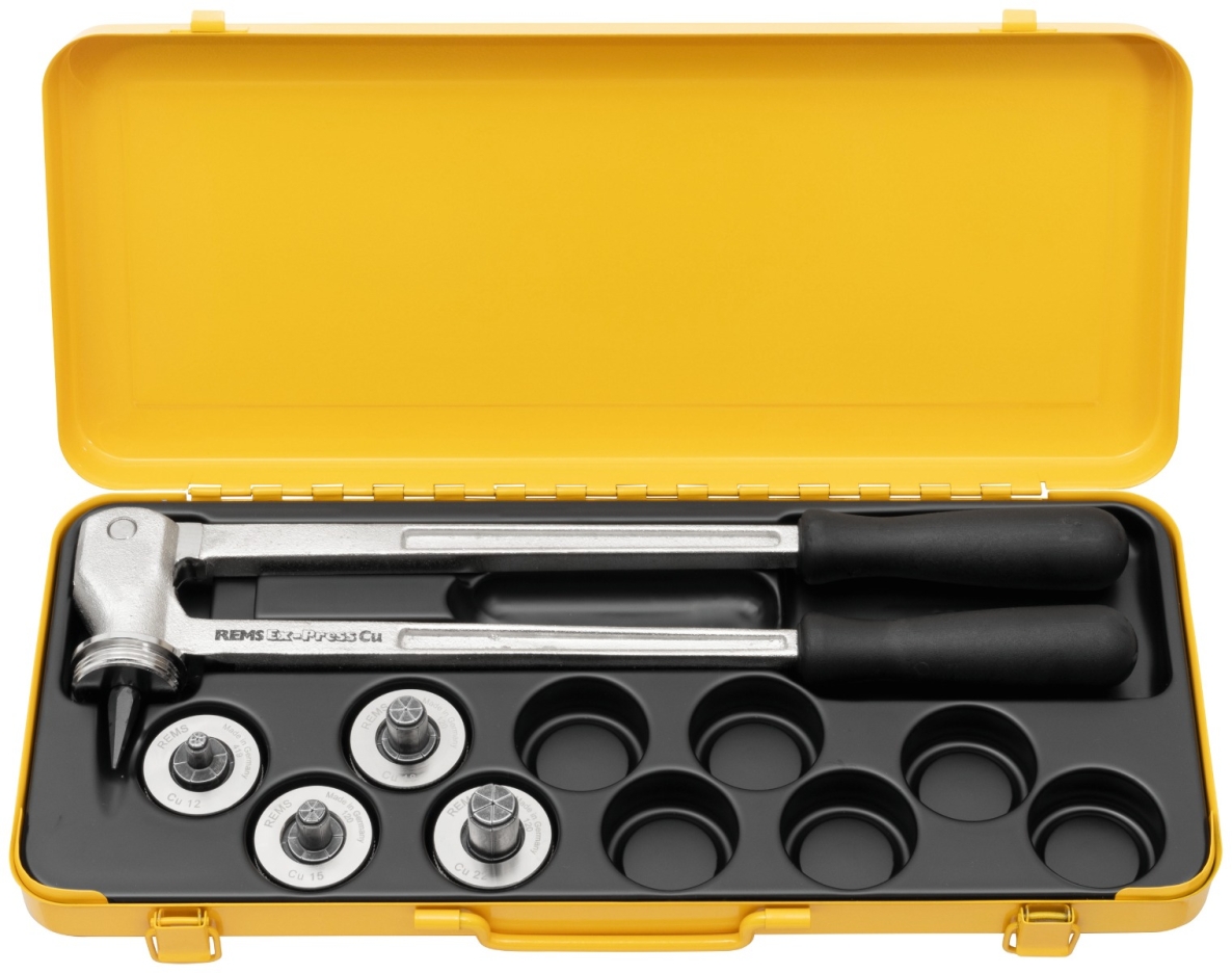 Rems 150000 R Ex-Press CU Set 12-15-18-22 Coupe-tube à main