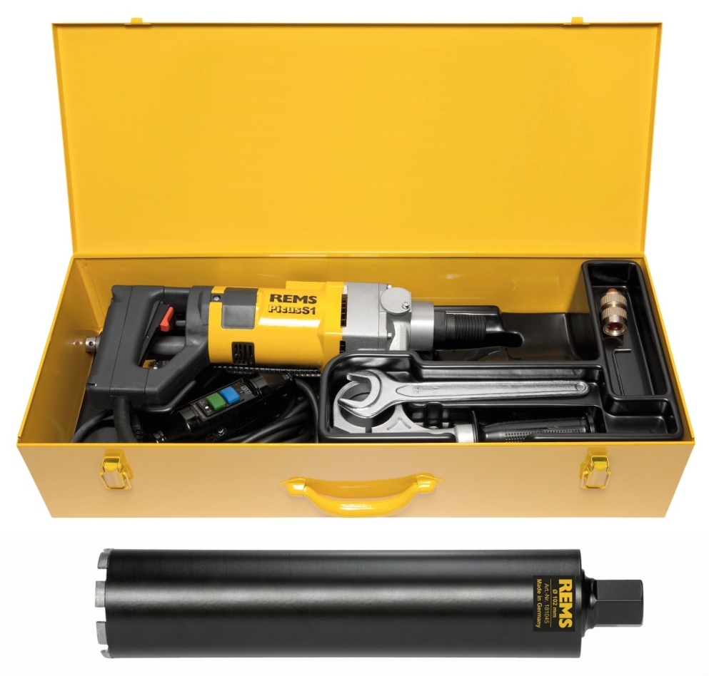 Rems 180020 R220 Picus S1 Set 62 Diamond Core Drill