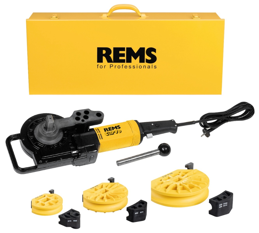 Rems 580022 R220 Curvo Set 15-22-28 Cintreuse électrique de tubes