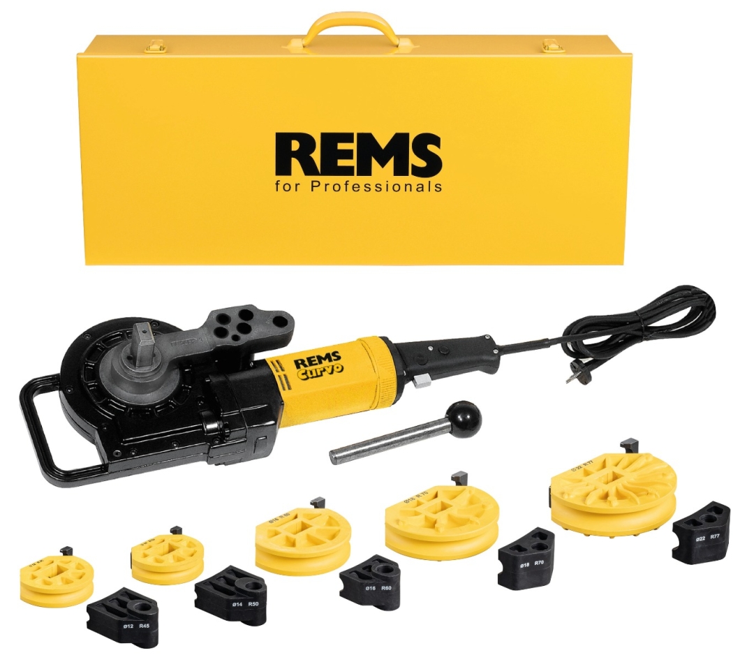 Rems 580023 R220 Curvo Set 17-20-24 Cintreuse électrique de tubes