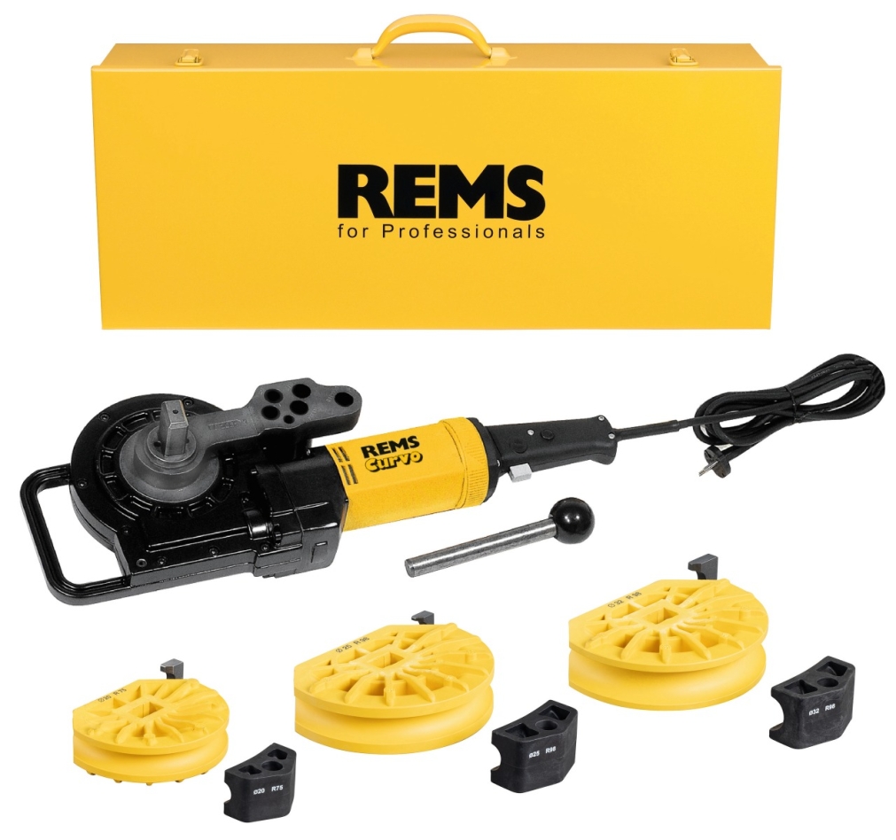 Rems 580029 R220 Curvo Set 20-25-32 Cintreuse électrique de tubes