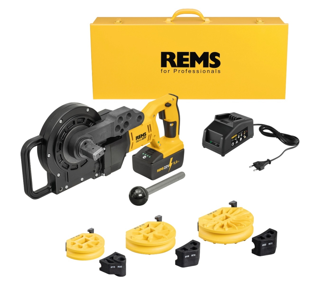 Rems 580051 R220 Akku Curvo 22 Volt 15-18-22 mm
