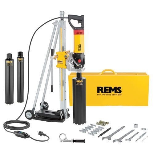 Rems 183023 R220 183023 Picus SR Set 62-82-132 Perceuse diamant Titan + trépied + 3 perceuses