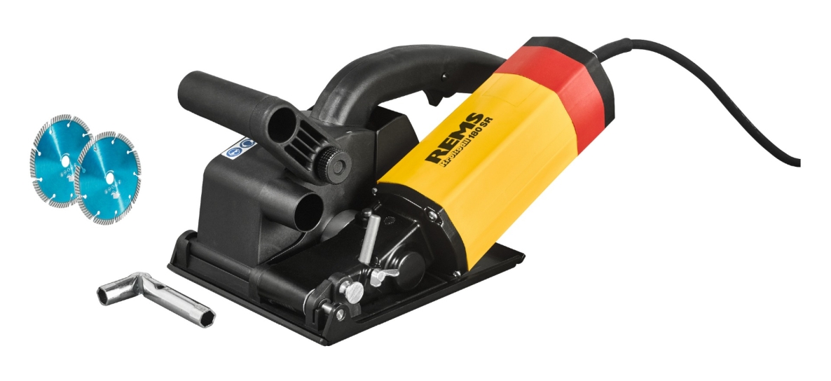Rems 185X03 R220 Krokodil 180 Basic-Pack Scie à sous + 2 lames de scie diamant gratuites !