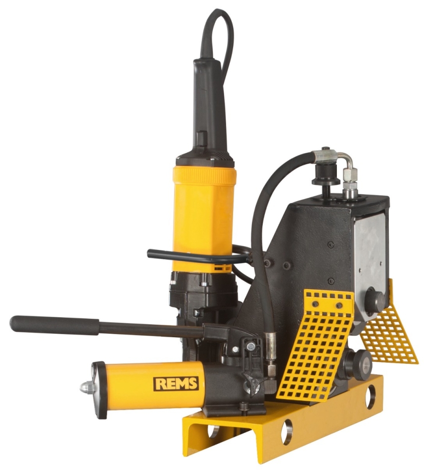 Rems 347009 R220 R220 Collum RG 2 Machine à rainurer à rouleaux compacte