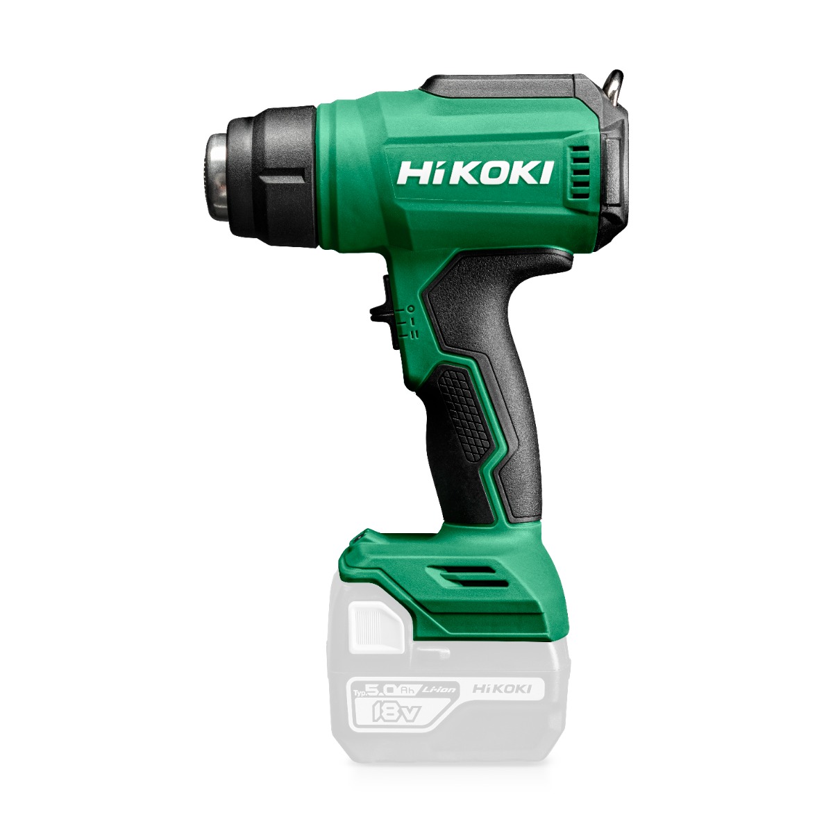 HIKOKI RH18DAW2Z Accu Hot Air Gun 18V excl. batteries et chargeur dans valise HSC I