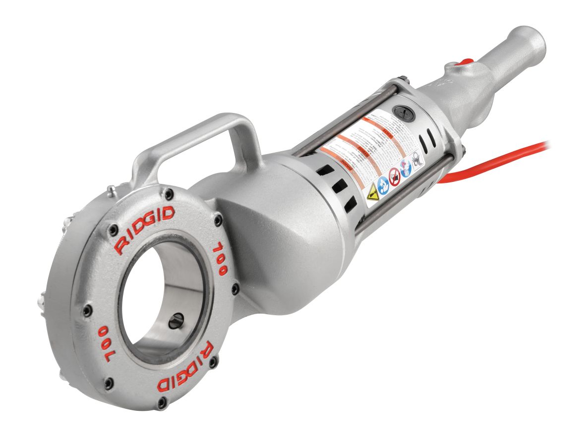 Ridgid 16251 Modèle 700 Coupe-fil électrique 115V avec têtes de coupe 1/2" - 1" BSPT, coffret et bras de support