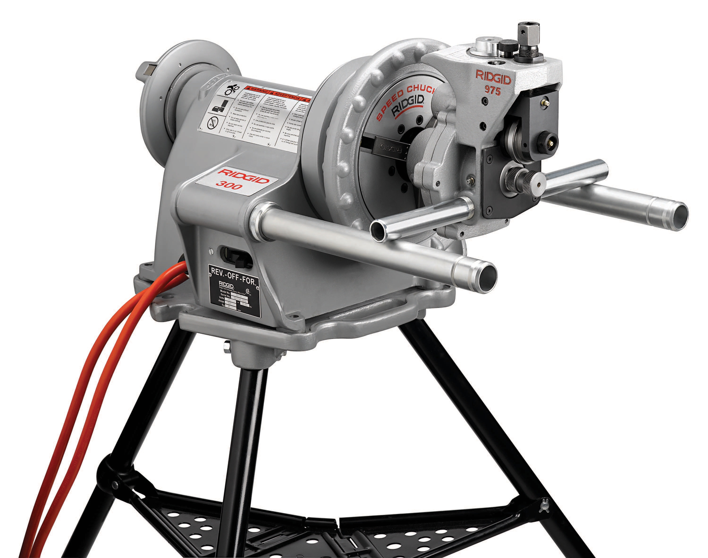 Ridgid 33588 Machine à rainurer les rouleaux combinés (acier) pour 300 compact et 1233