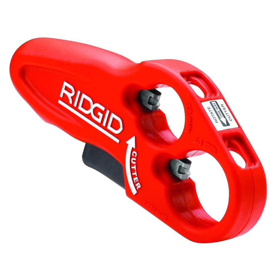 Ridgid 37463 P-TEC 3240 Coupe-tube pour tuyau d'évacuation en plastique 32/40 mm