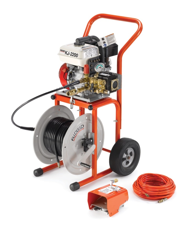 Ridgid 63882 Hydrocureuse KJ-2200-C