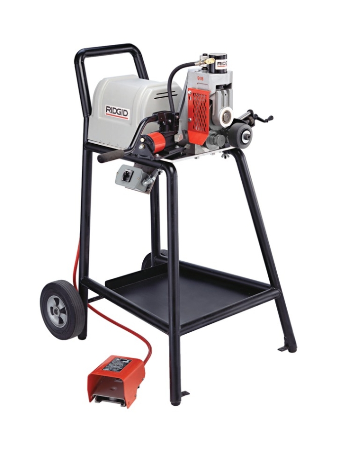 Ridgid 65902 Modèle 918-I Machine à rainurer les rouleaux 230V sur socle bas