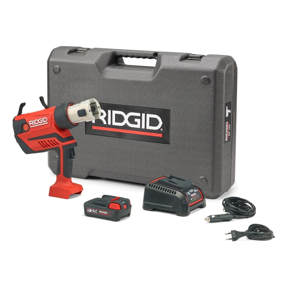Ridgid 67088 RP350-B Kit Standard 12 - 108 mm Jeu de base Pince à sertir 18V 2.5Ah Li-Ion sans mâchoires