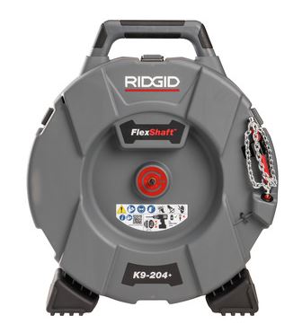 Ridgid 76198 K9-204+ FlexShaft® Machine à nettoyer les égouts 50-110 mm