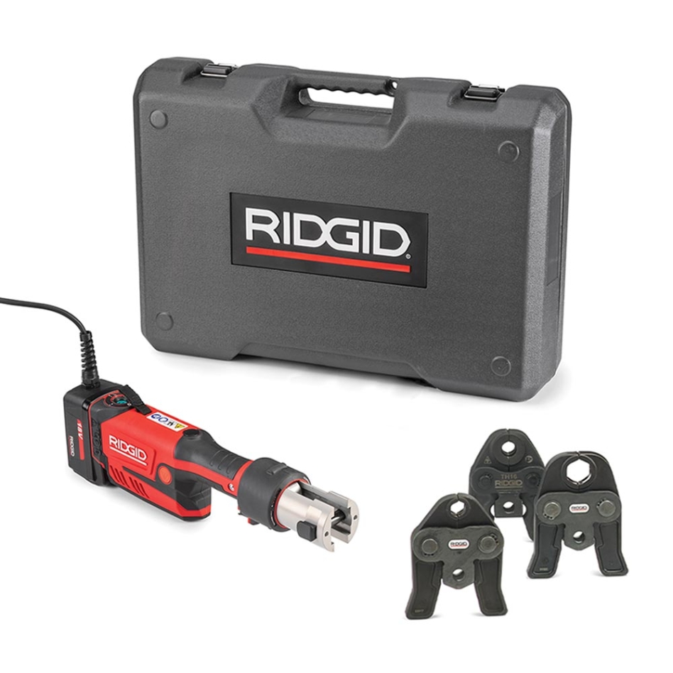 Ridgid 67288 RP351-C Standard 12 - 108 mm set de base Pince à sertir 230V + mâchoires U 16-20-25